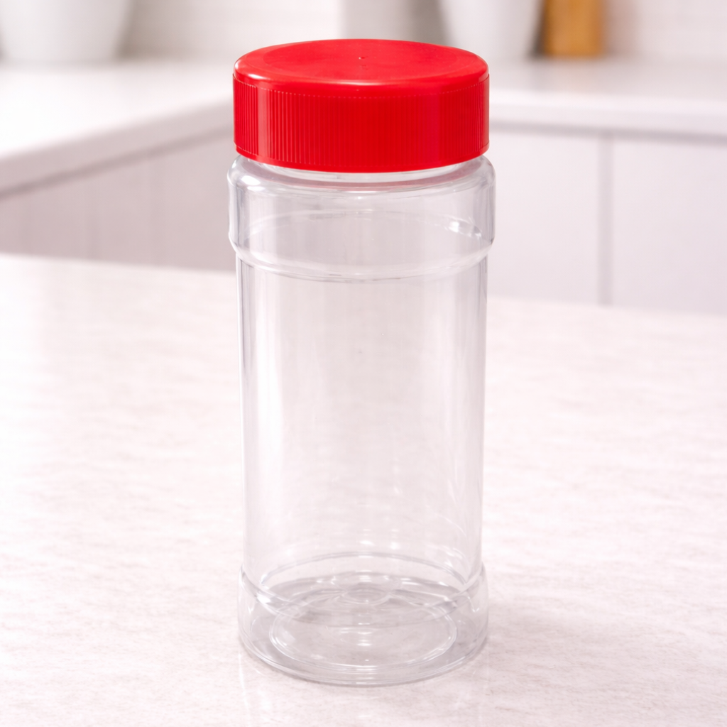 Sprinkler Cap Round PET Spice Jar